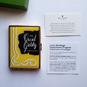 Kate Spade♠️/Lennox The Great Gatsby Card Case